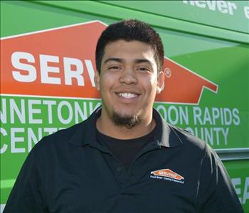 Carlos B., team member at SERVPRO of Coon Rapids / Central Anoka County